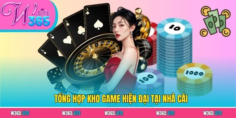 Tổng hợp kho game hiện đại tại nhà cái